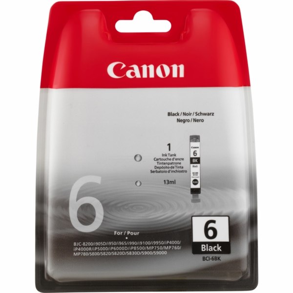 Tinte / Canon - 4705A002 / BCI-6BK