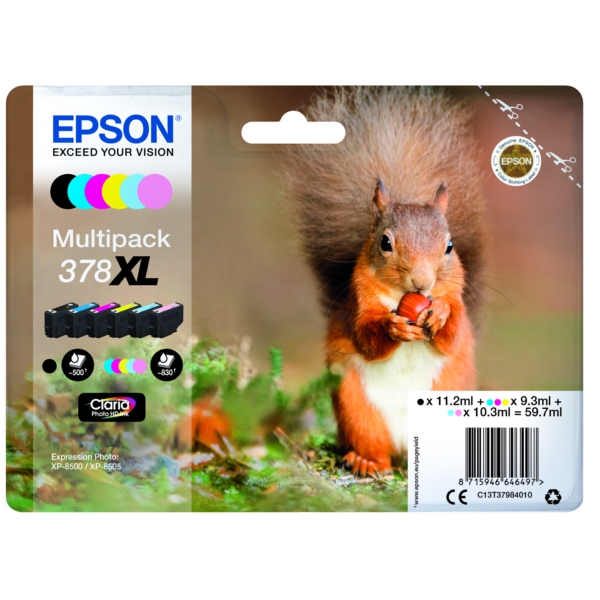 Tinte / Epson - C13T37984010 / 378XL