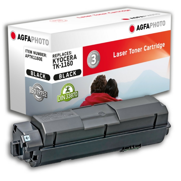 Toner / AgfaPhoto - APTK1160E ersetzt 1T02RY0NL0 / TK-1160
