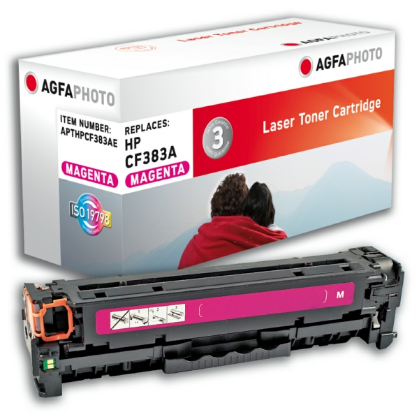Toner / AgfaPhoto - APTHPCF383AE ersetzt CF383A / 312A