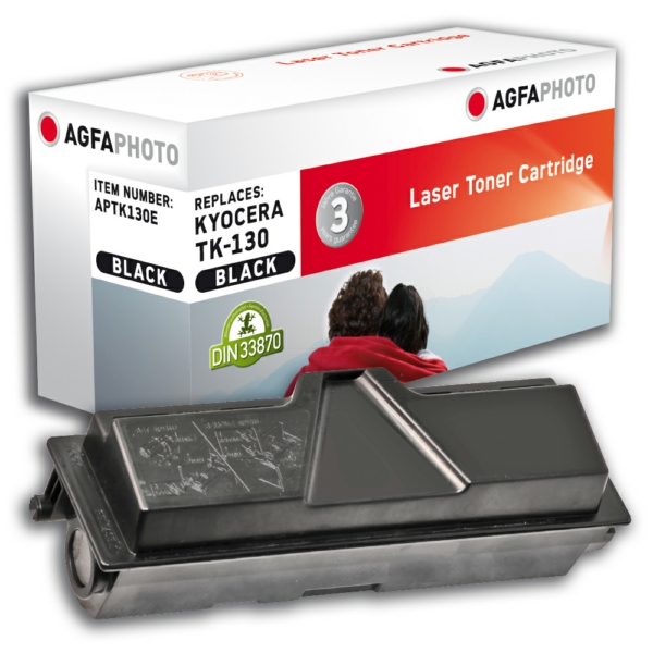 Toner / AgfaPhoto - APTK130E ersetzt 1T02HS0EU0 / TK-130