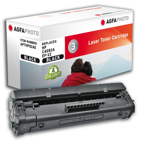 Toner / AgfaPhoto - APTHP92AE ersetzt C4092A / 92A