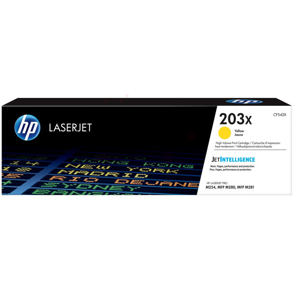 Toner / HP - CF542X / 203X