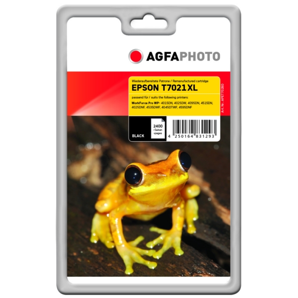 Tinte / AgfaPhoto - APET702BD ersetzt C13T70214010 / T7021