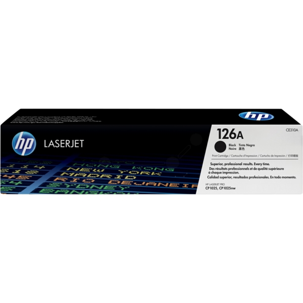 Toner / HP - CE310A / 126A