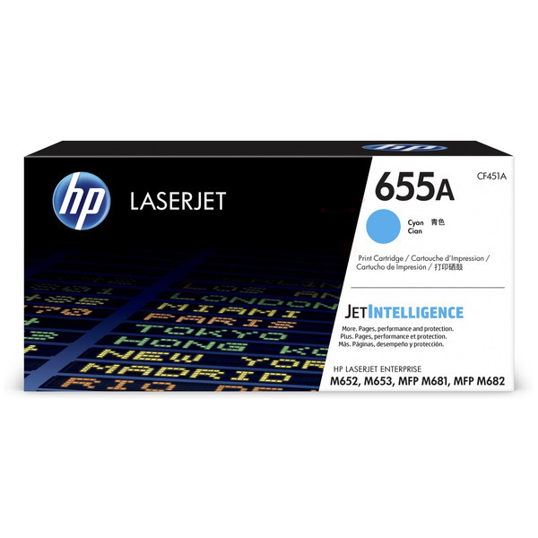 Toner / HP - CF451A / 655A