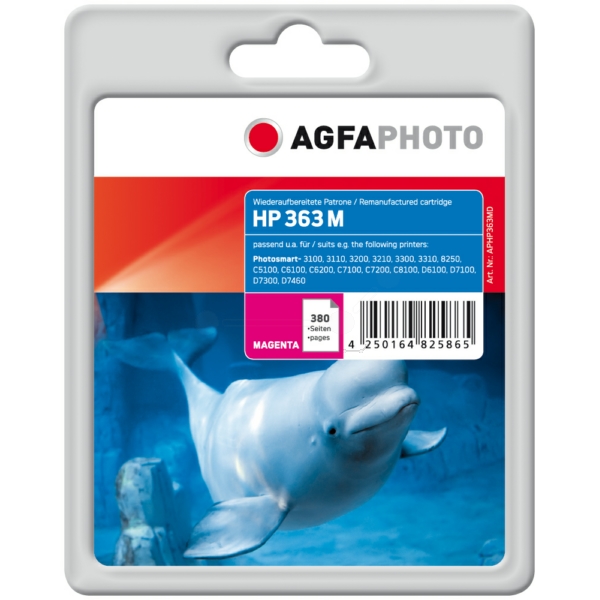 Tinte / AgfaPhoto - APHP363MD ersetzt C8772EE / 363