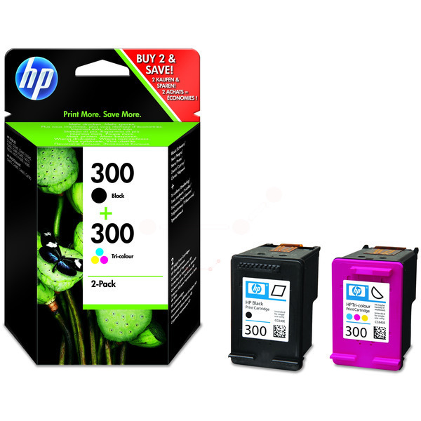 Druckkopfpatrone / HP - CN637EE / 300 Multipack