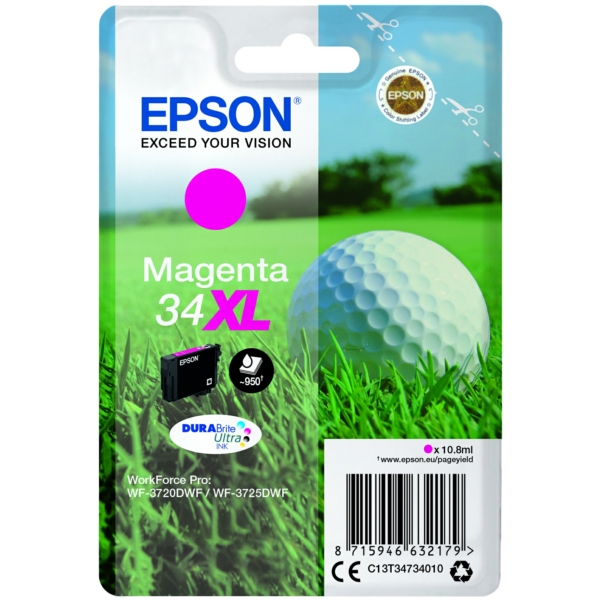 Tinte / Epson - C13T34734010 / 34XL