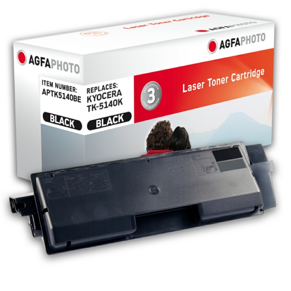Toner / AgfaPhoto - APTK5140BE ersetzt 1T02NR0NL0 / TK-5140K