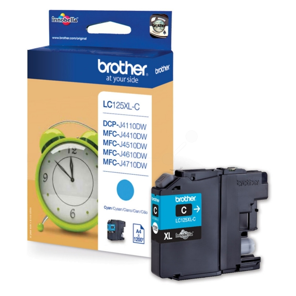 Tinte / Brother - LC-125 XL C