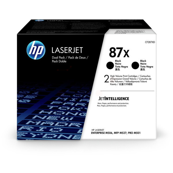 Toner / HP - CF287XD / 87X - Doppelpack