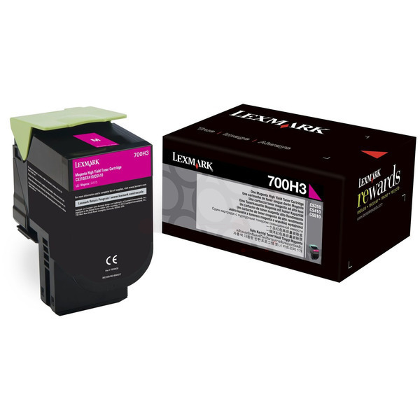 Toner / Lexmark - 70C0H30 / 700H3