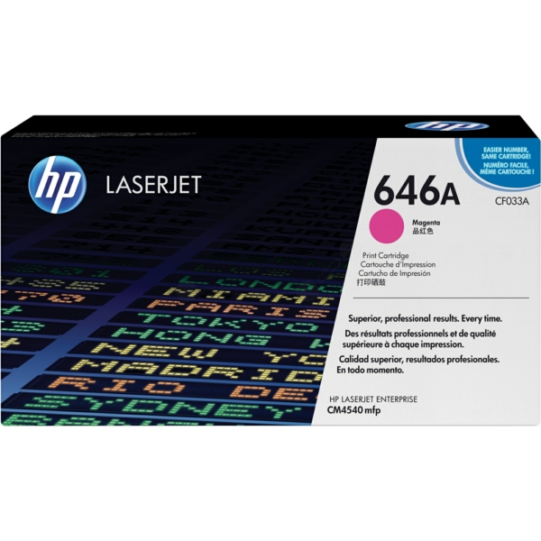 Toner / HP - CF033A / 646A