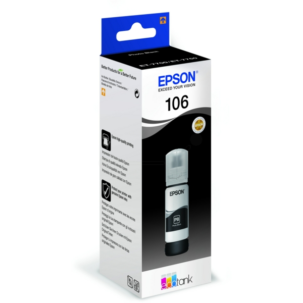 Tintenflasche / Epson - C13T00R140 / 106