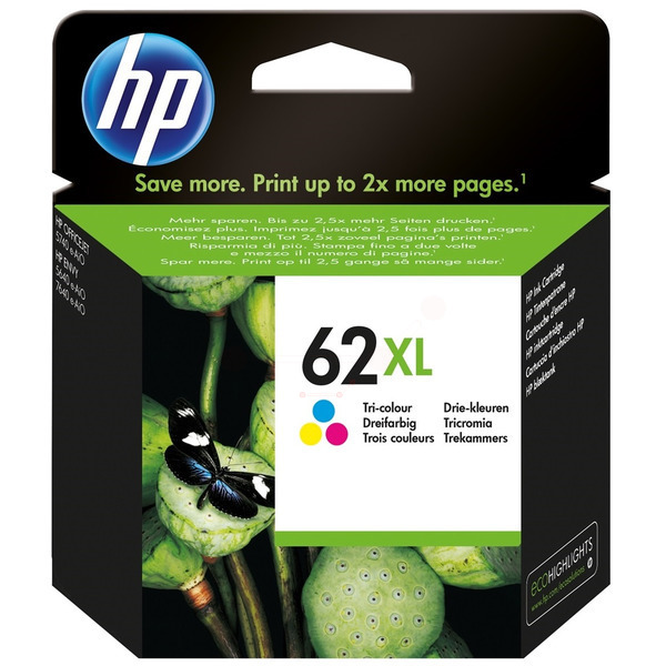 Druckkopfpatrone / HP - C2P07AE / 62XL