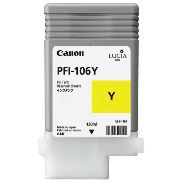 Tinte / Canon - 6624B001 / PFI-106Y