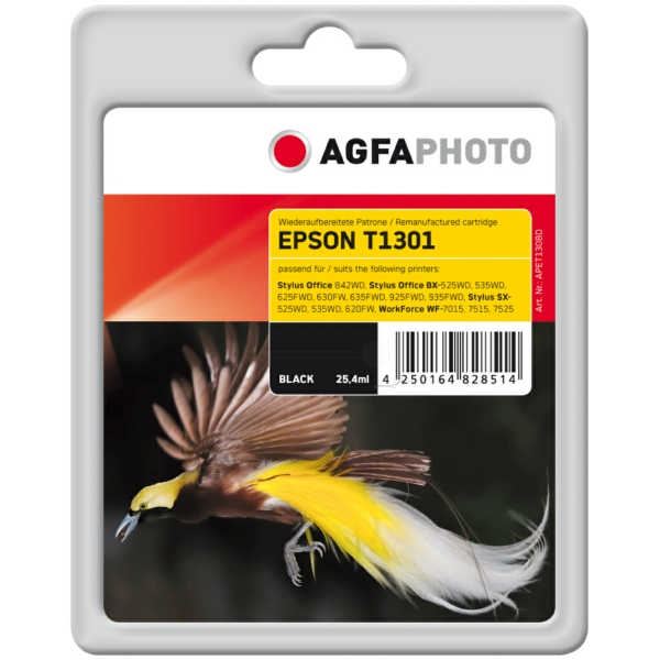 Tinte / AgfaPhoto - APET130BD ersetzt C13T13014010 / T1301