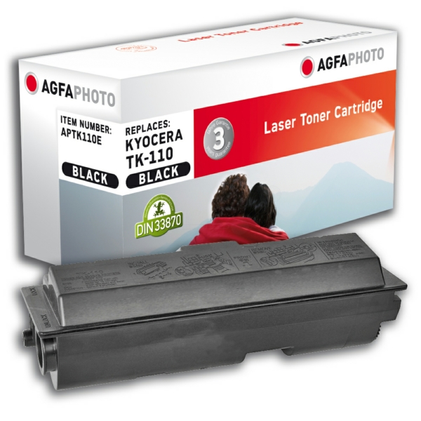 Toner / AgfaPhoto - APTK110E ersetzt 1T02FV0DE0 / TK-110