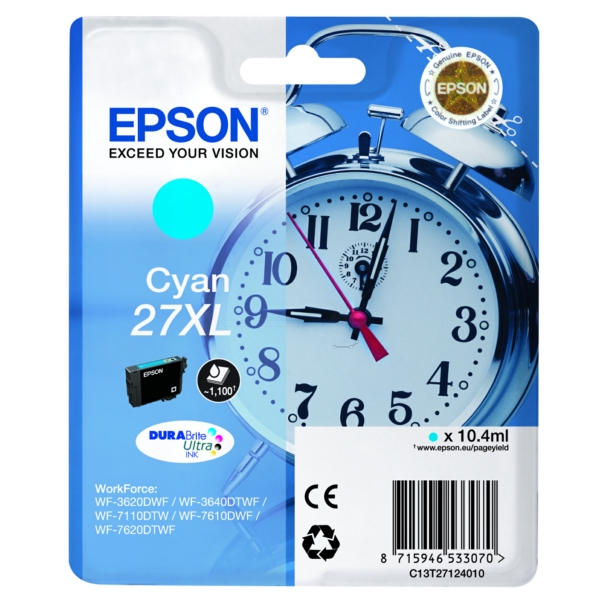 Tinte / Epson - C13T27124012 / 27XL