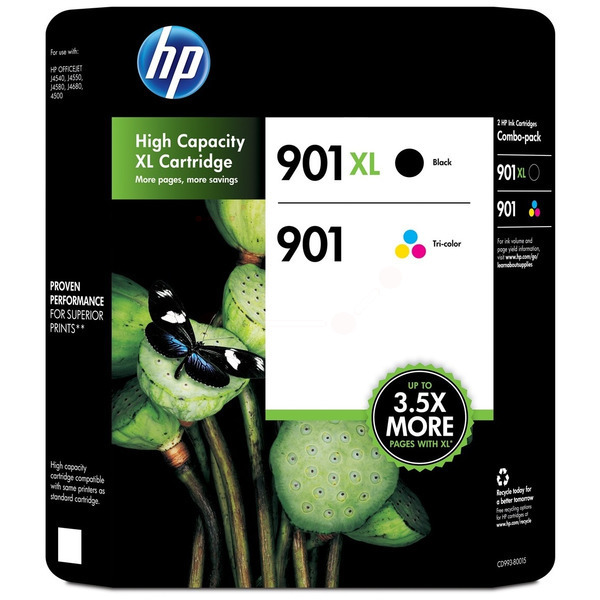 Druckkopfpatrone / HP - SD519AE / 901XL+901 Multipack