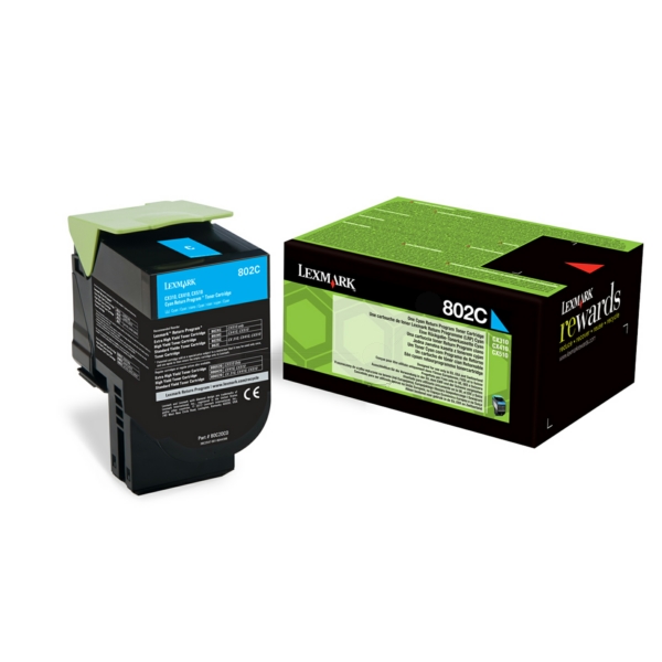 Toner / Lexmark - 80C20C0 / 802C