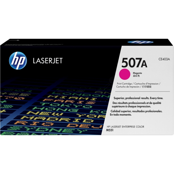 Toner / HP - CE403A / 507A