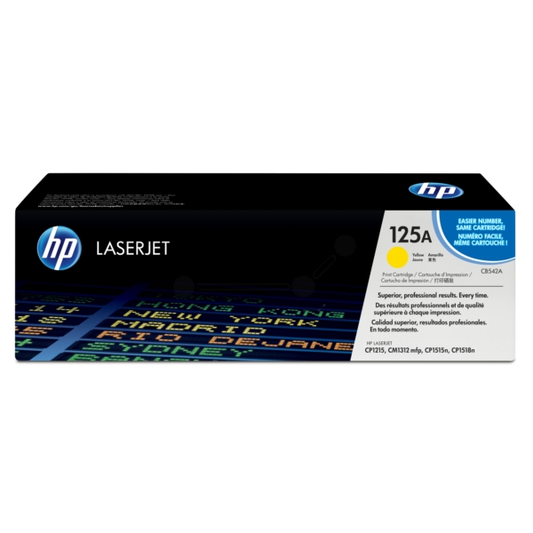 Toner / HP - CB542A / 125A