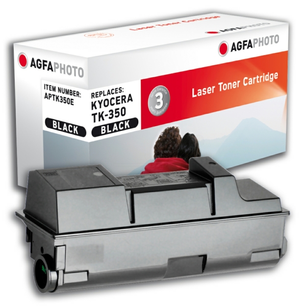 Toner / AgfaPhoto - APTK350E ersetzt 1T02LX0NLC / TK-350