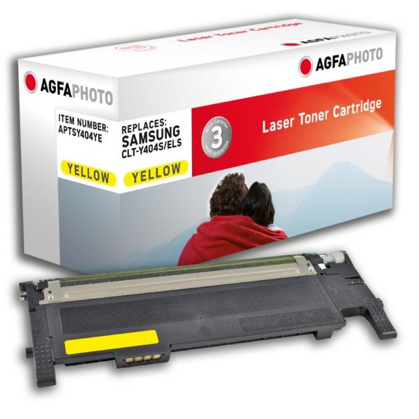 Toner / AgfaPhoto - APTSY404YE ersetzt CLT-Y404S/ELS / Y404S