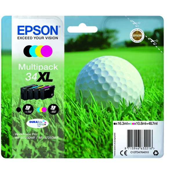 Tinte / Epson - C13T34764010 / 34XL