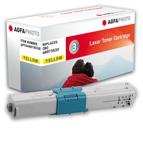 Toner / AgfaPhoto - APTO44973533E ersetzt 44973533