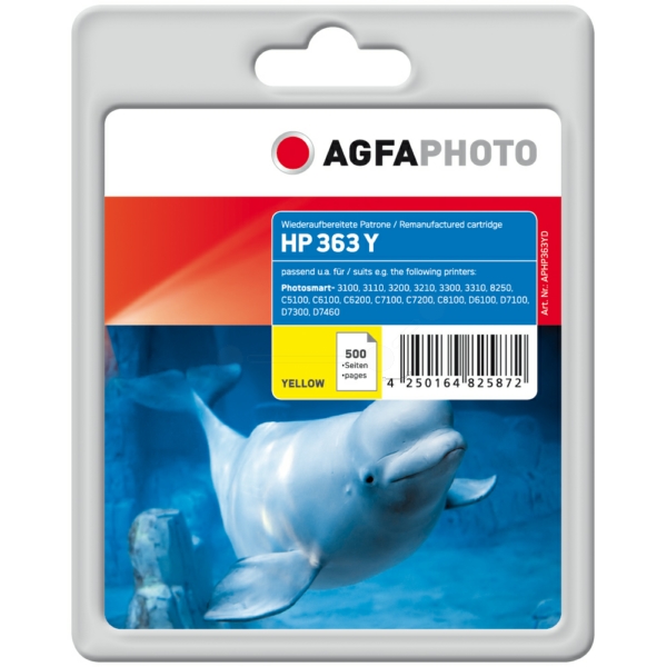 Tinte / AgfaPhoto - APHP363YD ersetzt C8773EE / 363
