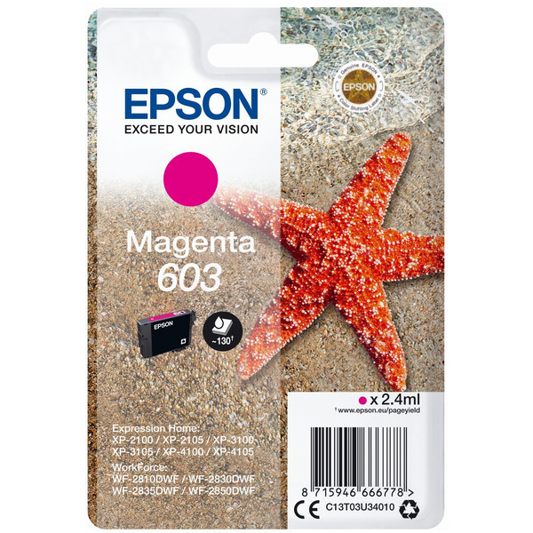 Tinte / Epson - C13T03U34010 / 603