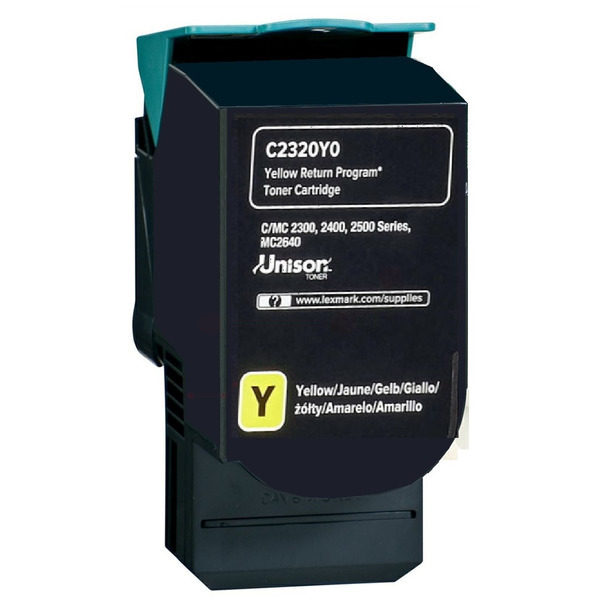Toner / Lexmark - C2320Y0