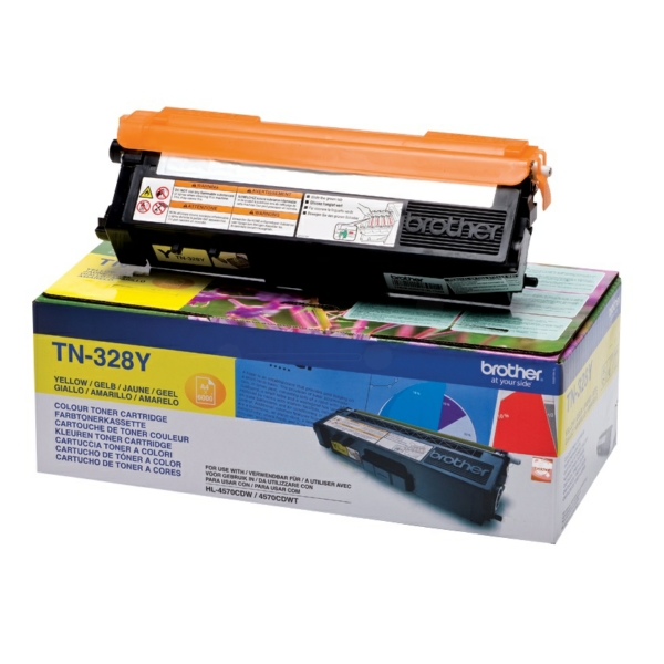 Toner / Brother - TN-328 Y