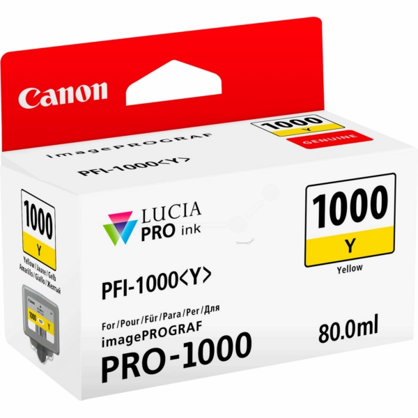 Tinte / Canon - 0549C001 / PFI-1000Y