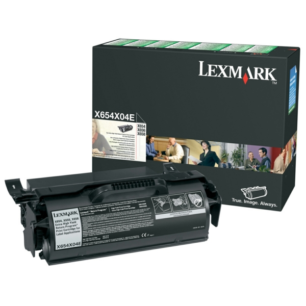 Toner / Lexmark - X654X04E
