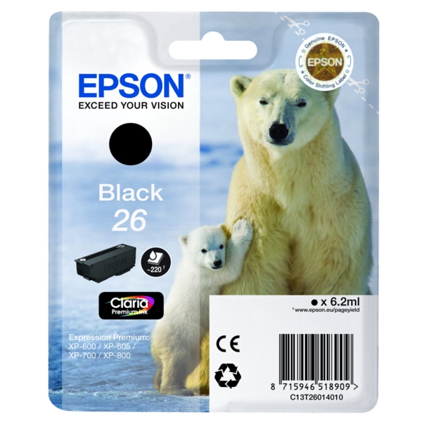 Tinte / Epson - C13T26014012 / 26