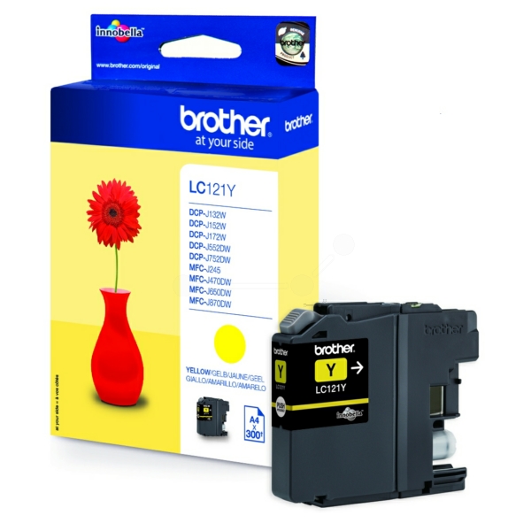 Tinte / Brother - LC-121 Y