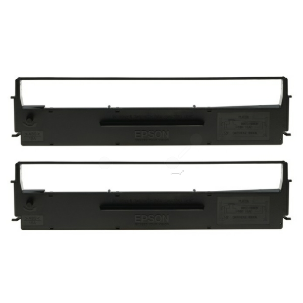 Farbband / Epson - C13S015613 - Doppelpack