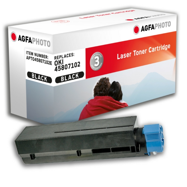 Toner / AgfaPhoto - APTO45807102E ersetzt 45807102