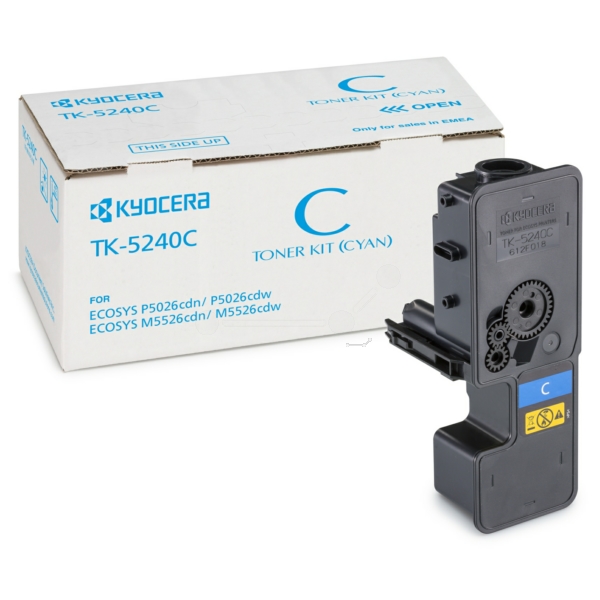 Toner / Kyocera - 1T02R7CNL0 / TK-5240C