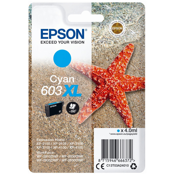 Tinte / Epson - C13T03A24010 / 603XL