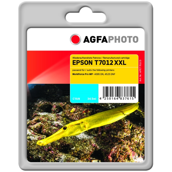 Tinte / AgfaPhoto - APET701CD ersetzt C13T70124010 / T7012