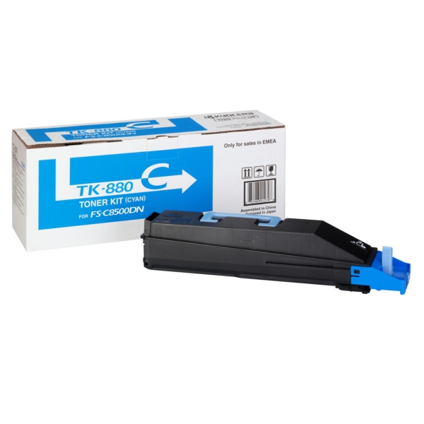 Toner / Kyocera - 1T02KACNL0 / TK-880C