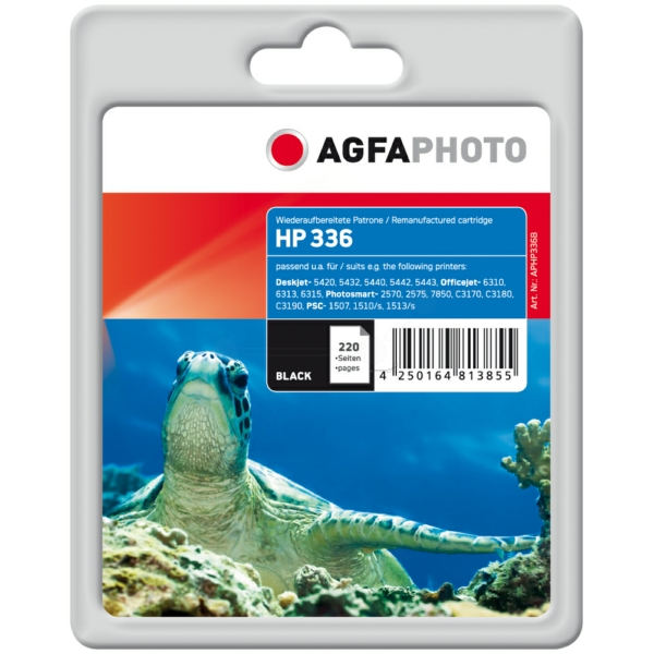 Druckkopfpatrone / AgfaPhoto - APHP336B ersetzt C9362EE / 336