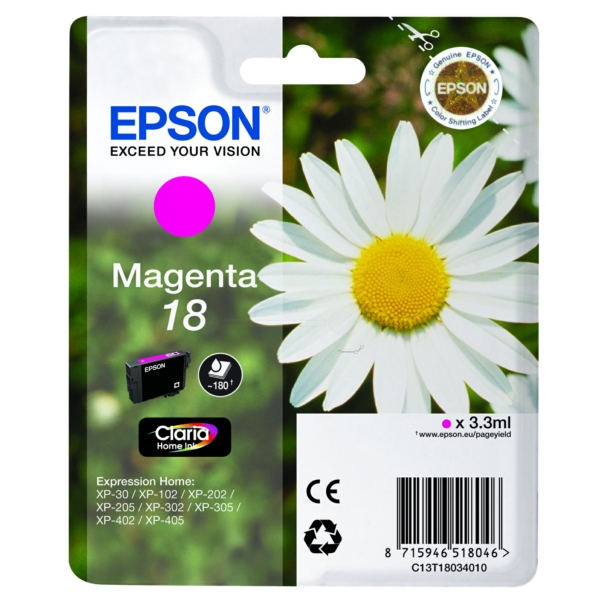 Tinte / Epson - C13T18034012 / 18