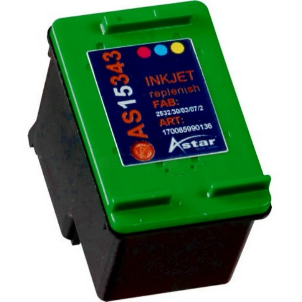 Druckkopfpatrone / Astar - AS15343 ersetzt C8766EE / 343