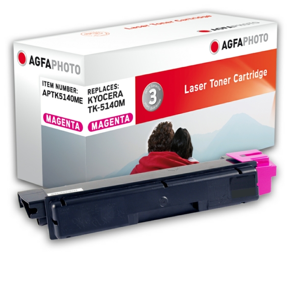 Toner / AgfaPhoto - APTK5140ME ersetzt 1T02NRBNL0 / TK-5140M